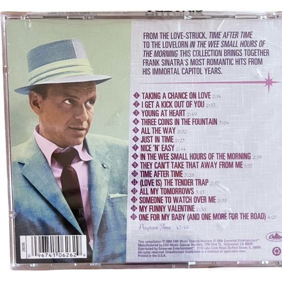 Frank Sinatra “Taking a Chance on Love” CD Brand New Sealed - Picture 2 of 2